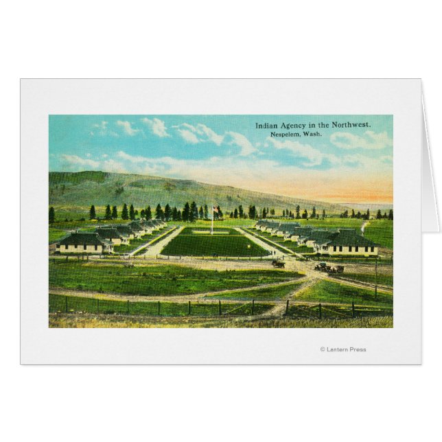 Vue aérienne de l'Agence indienne (Devant horizontal)