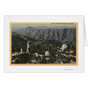 Vue aérienne de l'observatoire