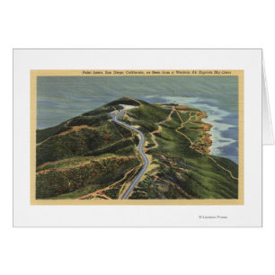 Vue aérienne de Point Loma