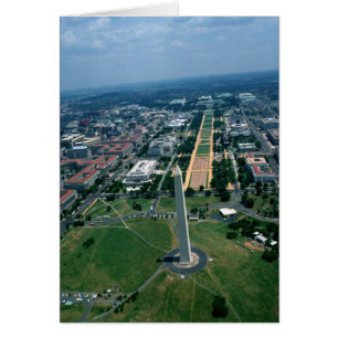 Vue aérienne du centre commercial national