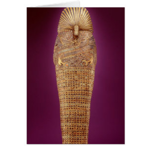 Vue arrière d'un des cercueils canopic