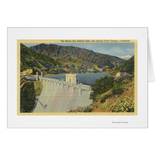 Vue de barrage de Morris San Gabriel