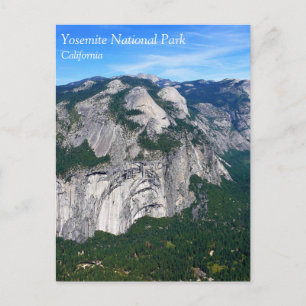 Vue de Glacier Point, Yosemite, CA Carte postale