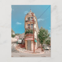 Vue de la Côte d'Azur à Cannes France Carte postal