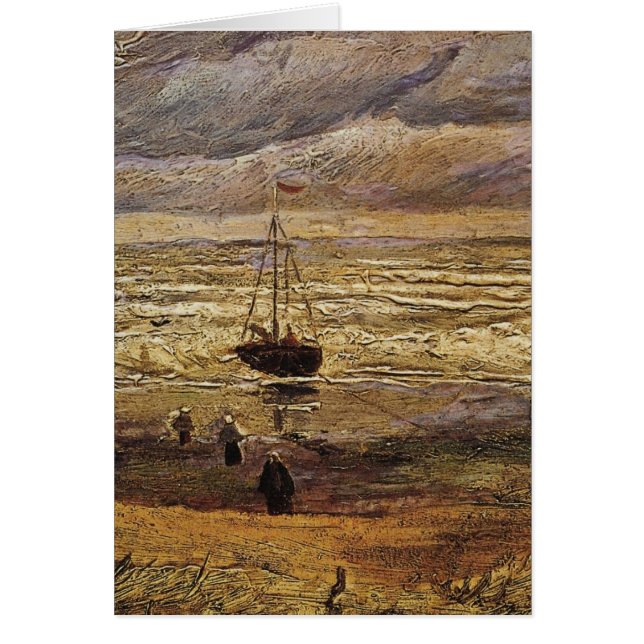 Vue de la mer à Scheveningen par Vincent van Gogh (Devant)