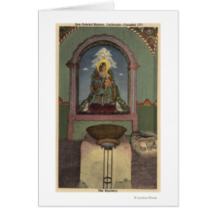 Vue de la mission et de la baptistère