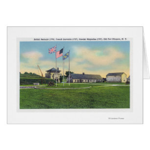 Vue de la salle du conseil de sir William Johnson