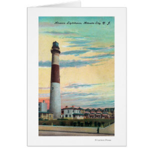 Vue de la ville d'Absecon LighthouseAtlantic, NJ