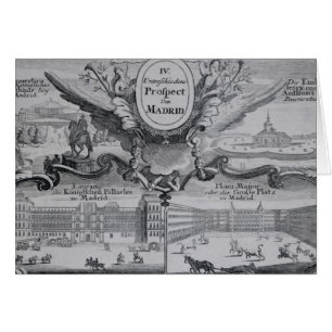 Vue de la ville de Madrid