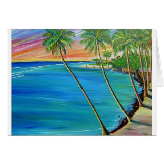Vue de Lahaina de plage de bébé