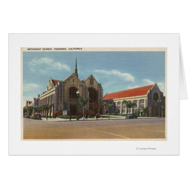 Vue de l'église méthodiste (Devant horizontal)