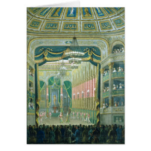 Vue de l'étape de l'opéra de Paris