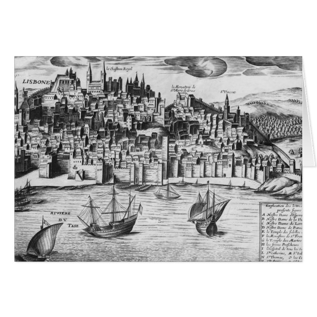 Vue de Lisbonne (Devant horizontal)