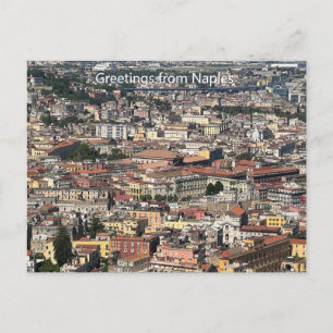 Vue de Naples, Italie Carte postale