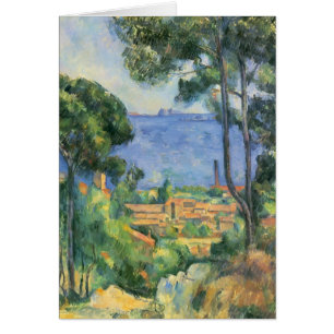 Vue de Paul Cezanne- de d'If de L'Estaque et de