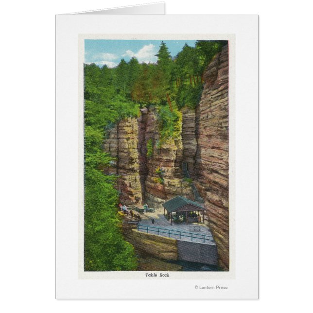 Vue de Table Rock (Devant)