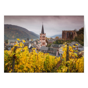 Vue de ville élevée  Allemagne