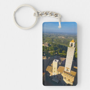 Vue Depuis La Tour, San Gimignano, Sienne, Toscane