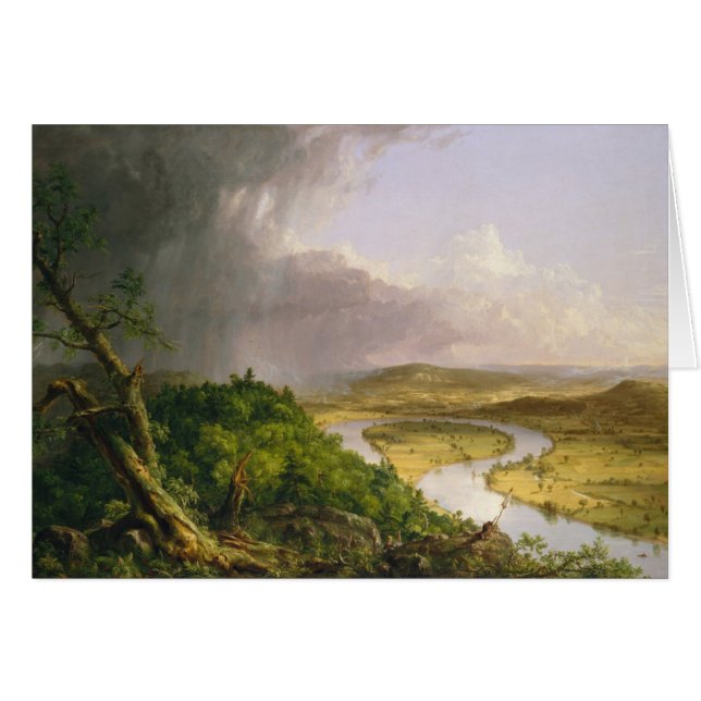 Vue depuis le mont Holyoke, Northampton, (Devant horizontal)