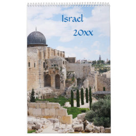 Vue d'Israël, calendrier