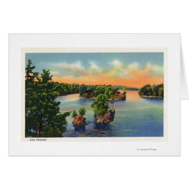 Vue du canal perdu (Devant horizontal)