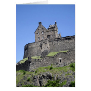 Vue du château d'Édimbourg, Édimbourg, Écosse,