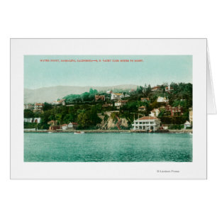 Vue du front de mer de San Francisco Yacht Club