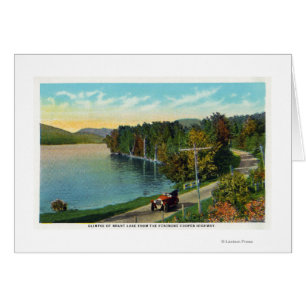 Vue du lac du tonnelier Hwy de Fenimore