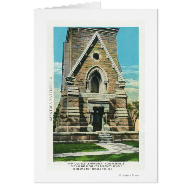 Vue du monument de la bataille de Saratoga (Devant)