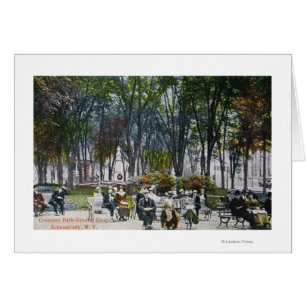 Vue du parc Crescent