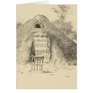 Vue du pavillon de médecine Navajo