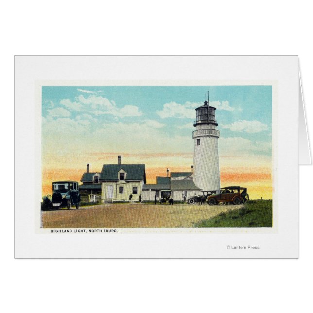 Vue du phare North Truro Highland (Devant horizontal)