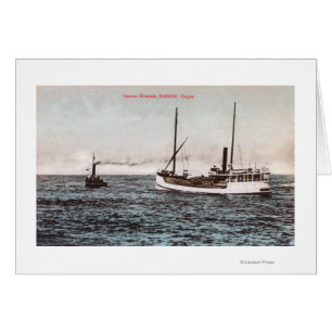 Vue du Steamer ElizabethBandon, OR