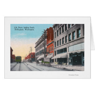 Vue du sud de rue d'élans
