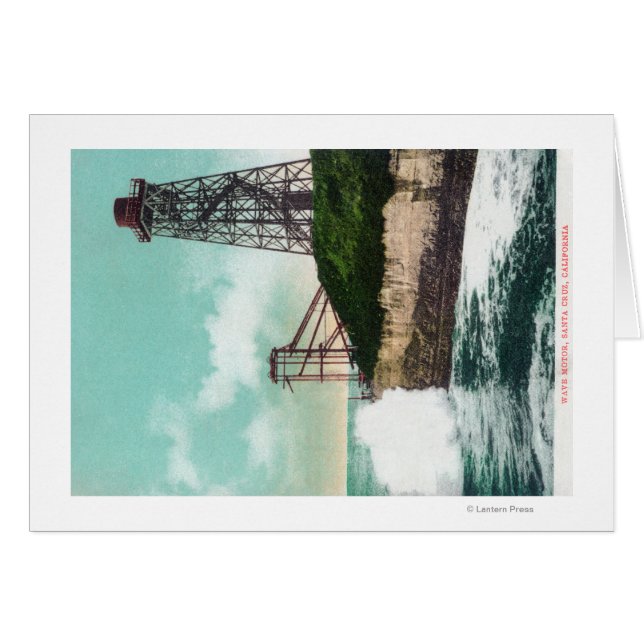 Vue d'un moteur WaveSanta Cruz, CA (Devant horizontal)