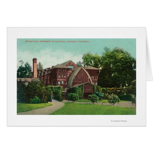 Vue extérieure de Hearst Hall, U de CA (Devant horizontal)