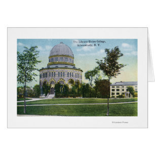 Vue extérieure de la bibliothèque du Collège Union