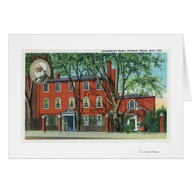 Vue extérieure de la maison de Longfellow 2 (Devant horizontal)