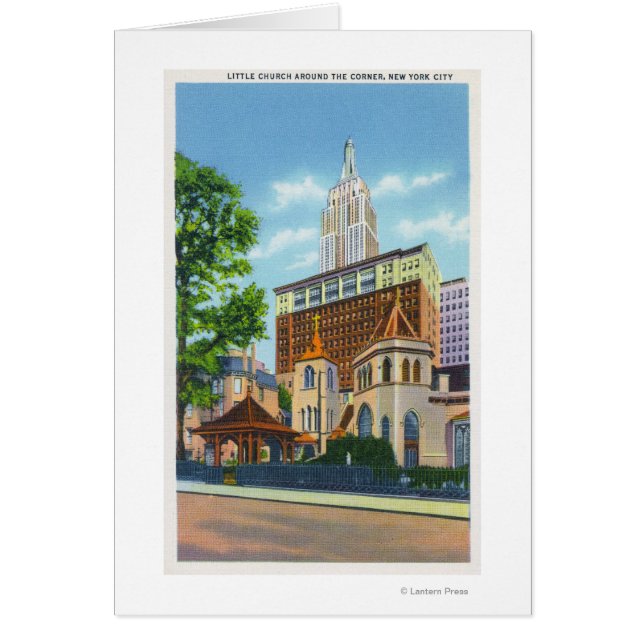 Vue extérieure de la petite église autour (Devant)