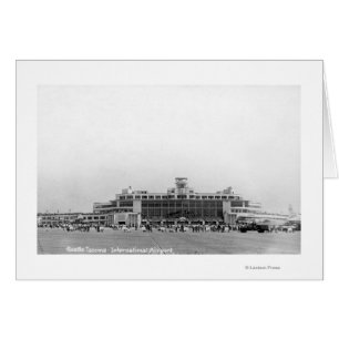 Vue extérieure de l'aéroport international de Seat