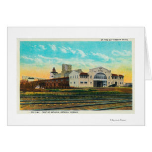 Vue extérieure de l'édifice Port of Astoria Dock