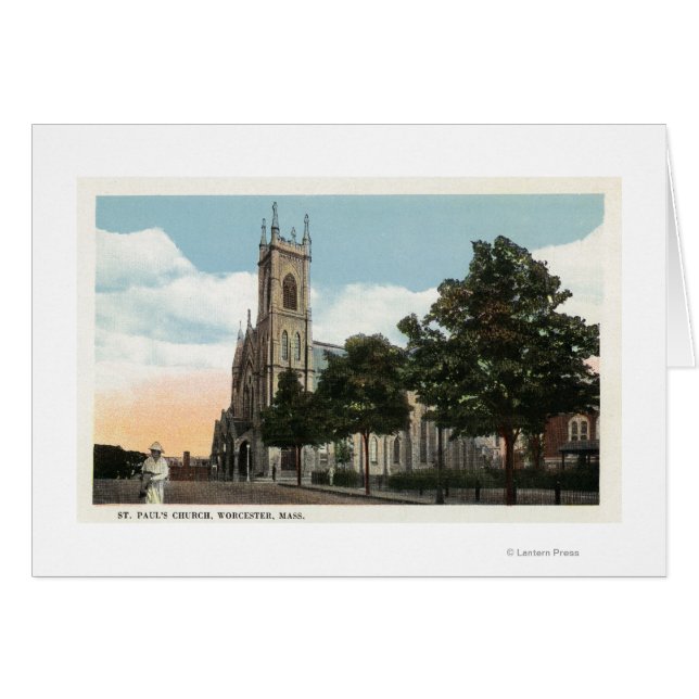 Vue extérieure de l'église Saint-Paul (Devant horizontal)