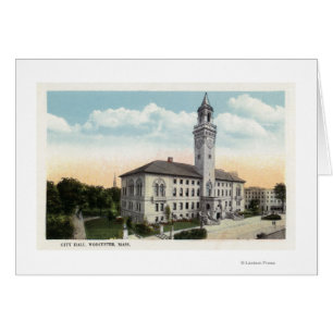 Vue extérieure de l'hôtel de ville