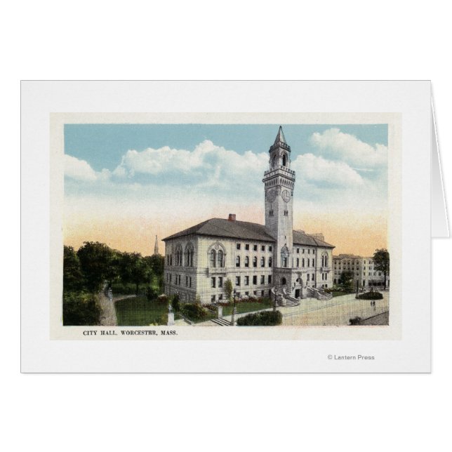 Vue extérieure de l'hôtel de ville (Devant horizontal)