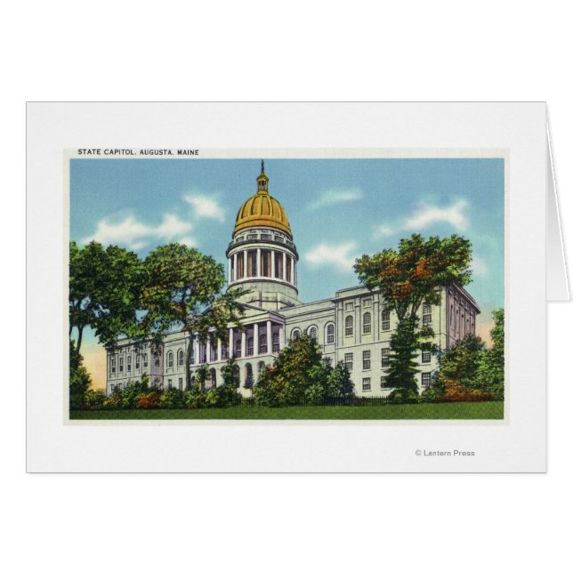 Vue extérieure de l'immeuble du Capitole de l'État (Devant horizontal)