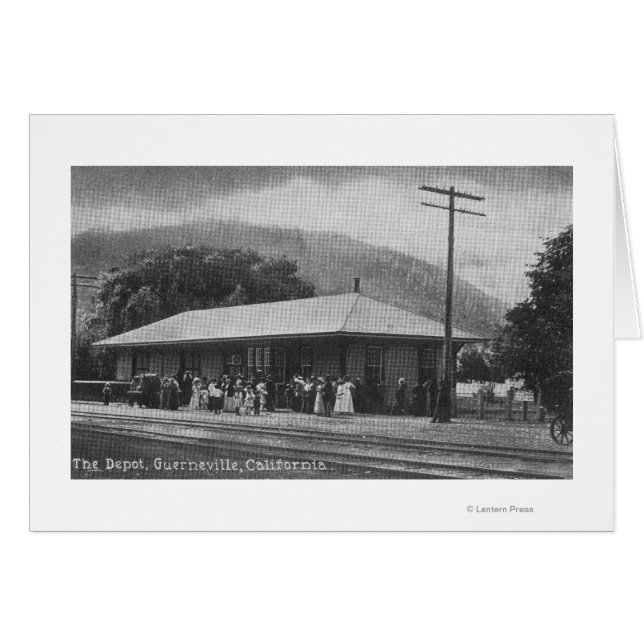 Vue extérieure du dépôt ferroviaire (Devant horizontal)