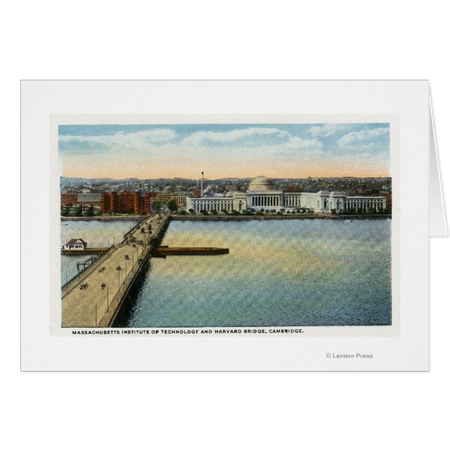 Vue générale du MIT et du pont Harvard, (Devant horizontal)