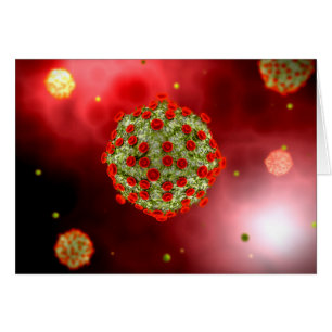 Vue Microscopique Du Virus Du VIH 2