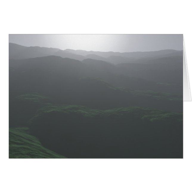 Vue pâle des collines (Devant horizontal)