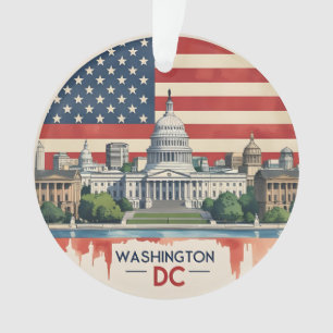 Vue panoramique de Washington DC